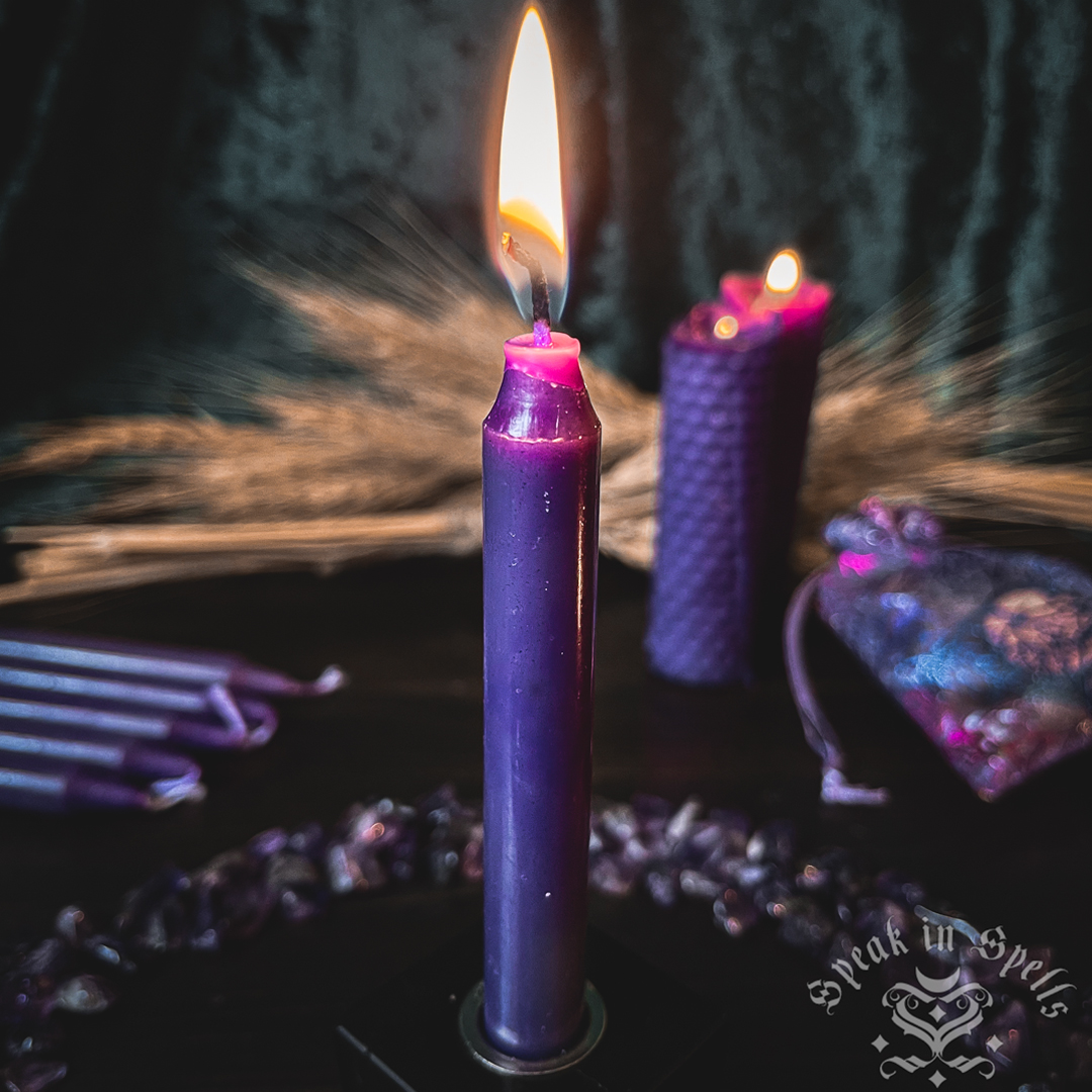 purple chime candle, australian witchcraft supplies, free witchcraft spells, wicca supplies, adelaide witchcraft store, witchcraft shop, wiccan supplies australin, wholesale witchcraft