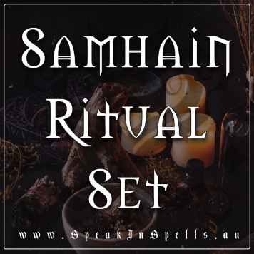 samhain ritual set, australian witchcraft supplies, pagan supplies, samhain spells, witchcraft shop, witchcraft store adelaide, metaphysical store adelaide