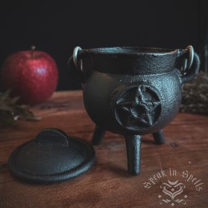 Pentacle Cast Iron Cauldron, australian witchcraft supplies, witchcraft supplies, adelaide witchcraft store, pagan supplies, witchcraft blog, wholesale witchcraft, witchcraft store, iron cauldron