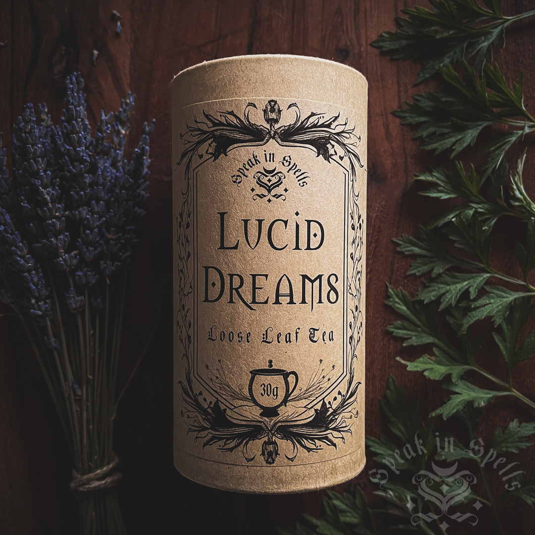 lucid dreams tea, australian witchcraft supplies, adelaide witchcraft store, pagan supplies, herbal tea australia, herbalist adelaide, dreaming tea witchcraft