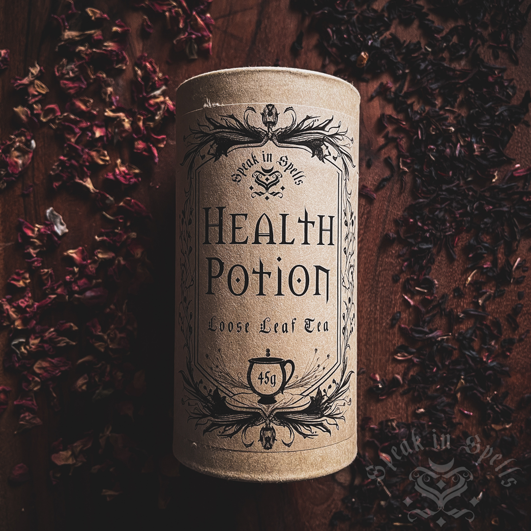 health potion tea, adelaide witchcraft store, pagan supplies australia, witchcraft supplies australia, wholesale witchraft, wicca supplies, herbal teas australia, herbalist adelaide