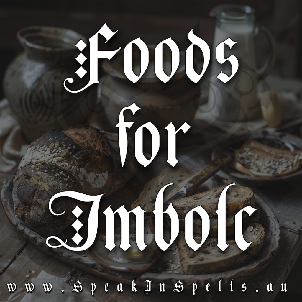 Foods for Imbolc | Speak in Spells | Australian Witchcraft Blog