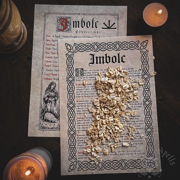 imbolc page set, australian witchcraft supplies, adelaide witchcraft store, imbolc australia, pagan supplies australia, wiccan supplies australia