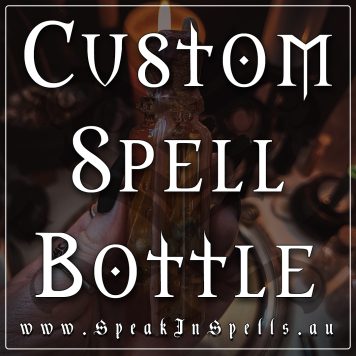 custom spell bottle, australian witchcraft supplies, adelaide witchcraft store, wiccan supplies australia, wicca supplies australia, pagan supplies australia