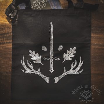 Forest Knight tote bag, australian witchcraft supplies, metaphysical supplies australia, wiccan supplies australia, pagan supplies australia